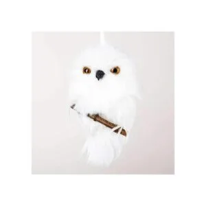 Kurt S. Adler YAMC2220 Adorno colgante de búho con rama_2