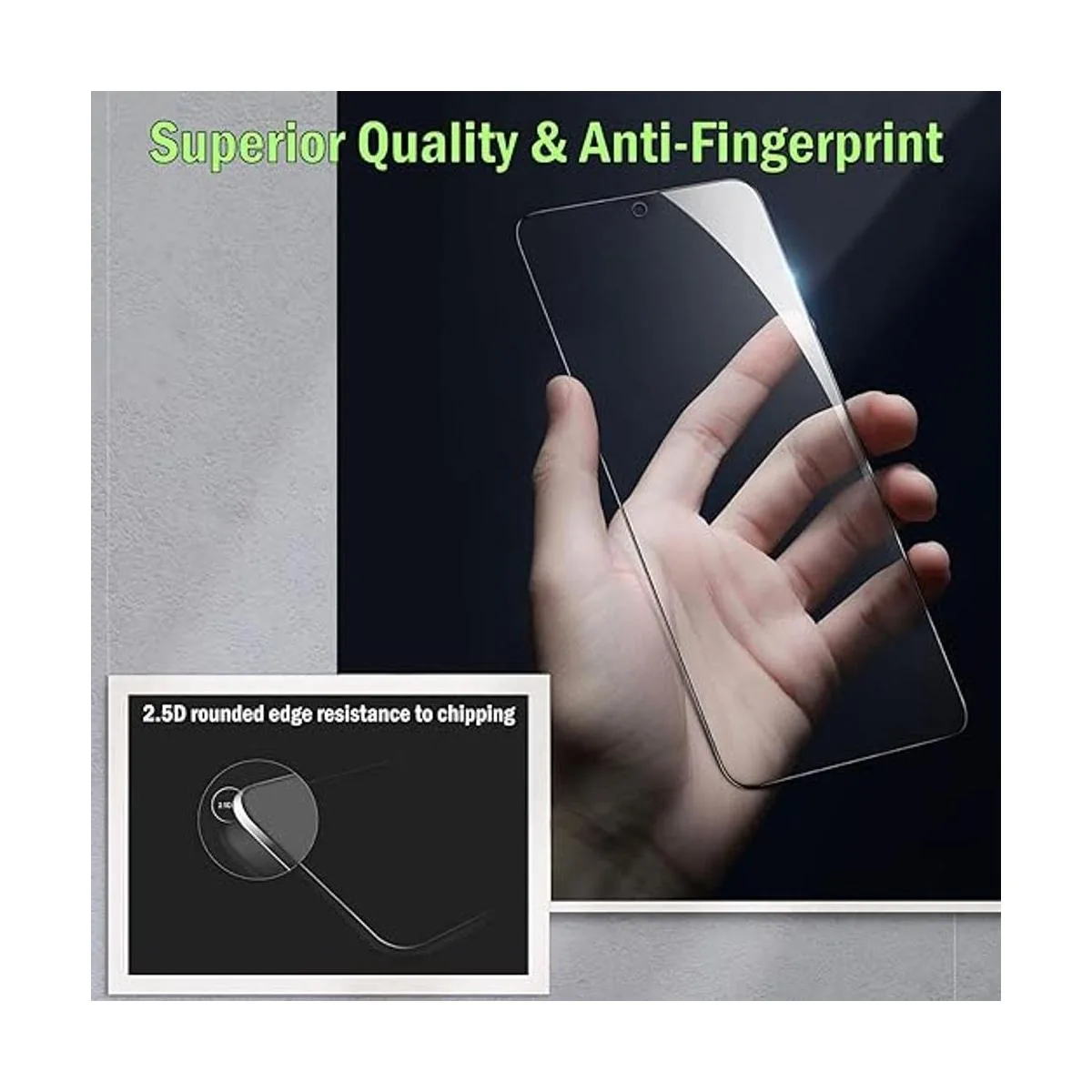 Jeywiry Paquete de 3 protectores de pantalla compatibles_4