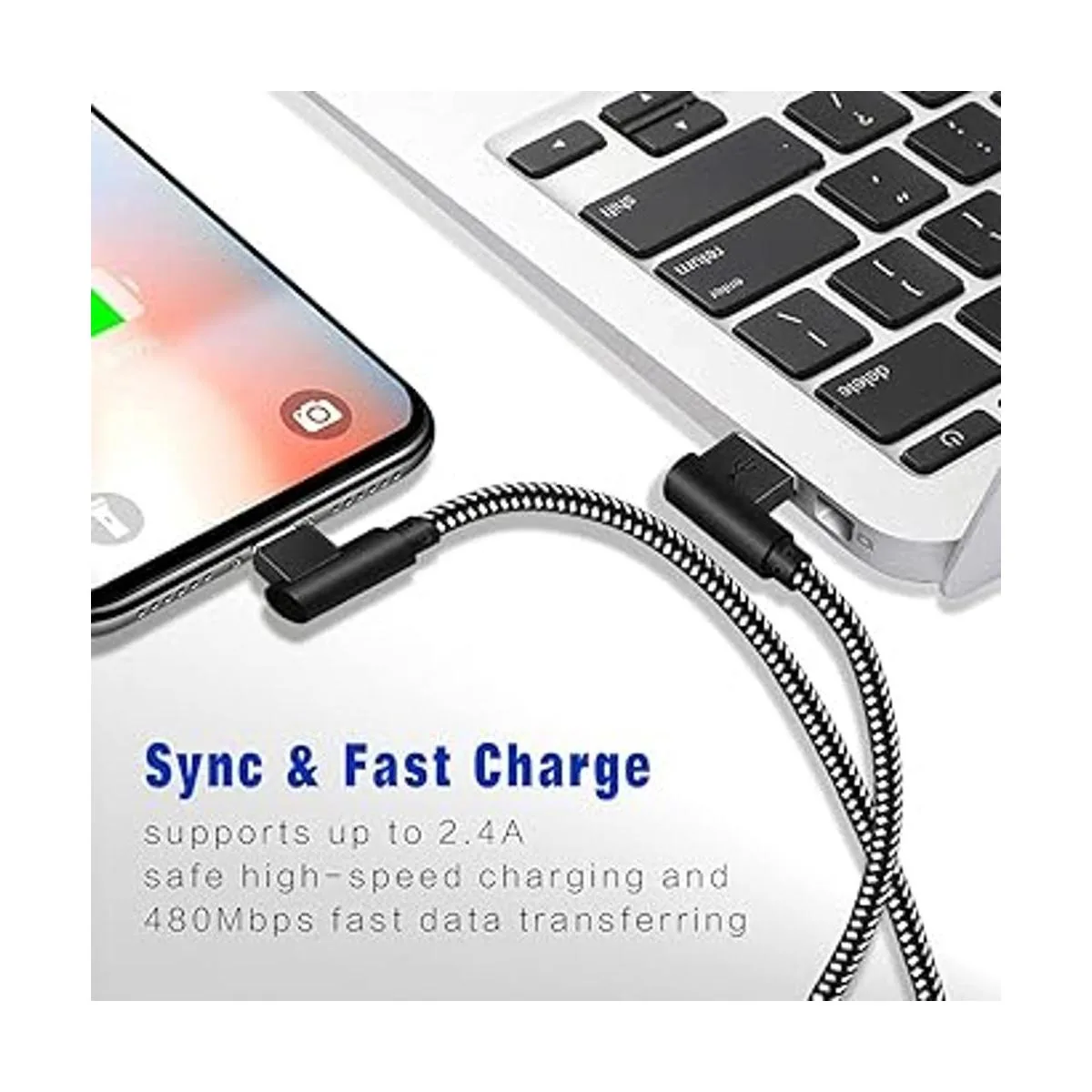 Cargador para iPhone certificado MFi Paquete de 3 cables_2