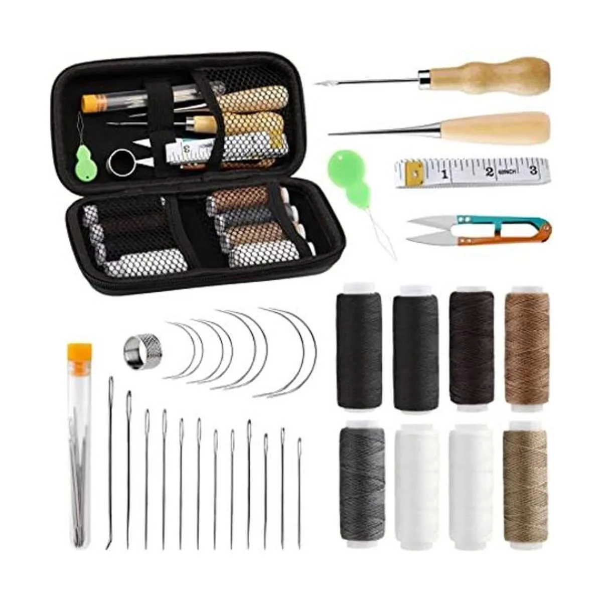 Kit de costura de cuero herramientas de trabajo de cuero_1