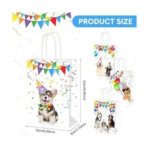 12 bolsas de golosinas para perros recuerdos de fiesta de_2