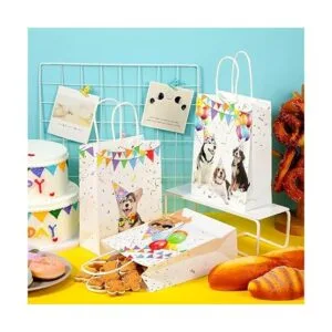 12 bolsas de golosinas para perros recuerdos de fiesta de_4