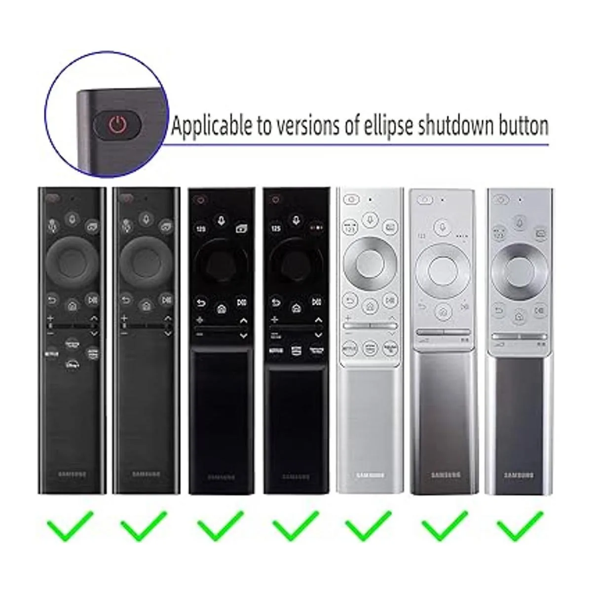 Compatible con Samsung Smart TV Remote 2022 BN59 control_4