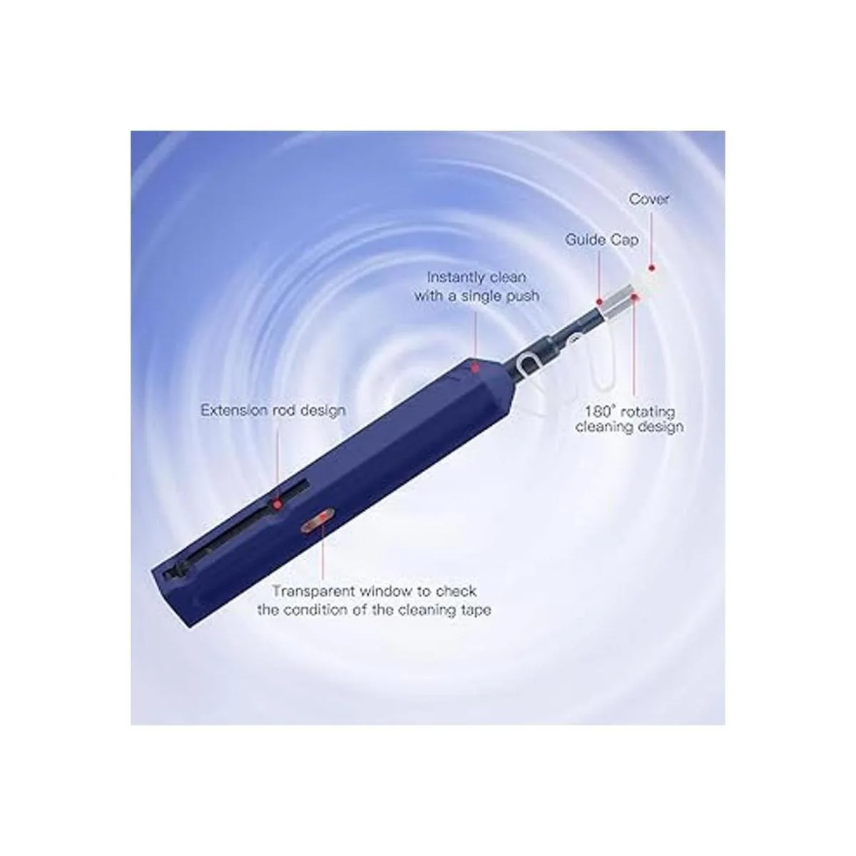 Limpiador de fibra óptica Herramientas de limpieza para_3