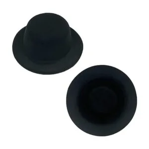 Mini Top Hat Miniature Formal Hats Felt Colorful for_4