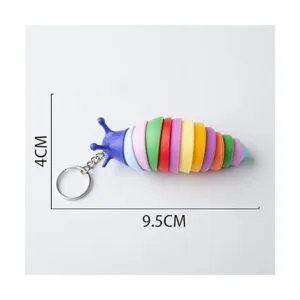 MEIEST 6 juguetes de llavero para la ansiedad con forma de_7
