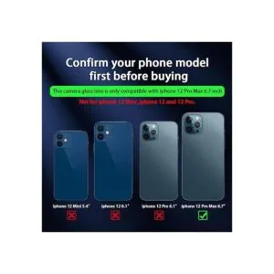 Perzework Reemplazo de lente de cristal Saphire para_2