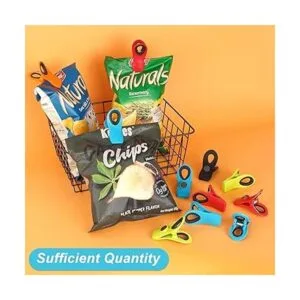 Jetmore Paquete de 16 clips para bolsas de chips clips_4