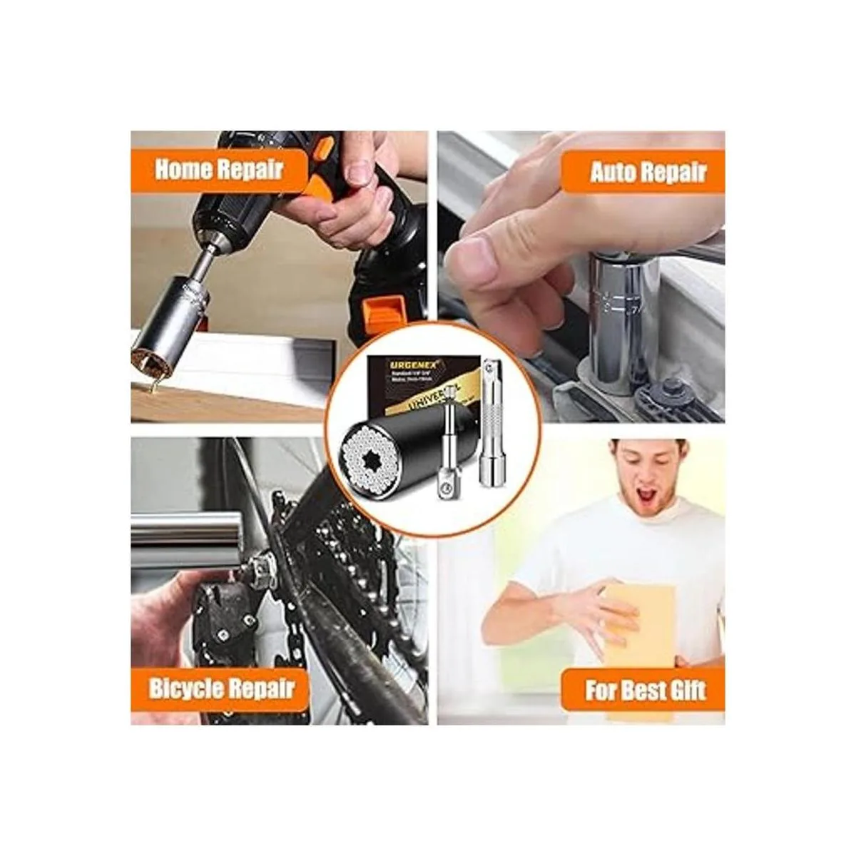 URGENEX Juego de llaves universales para regalo para_7