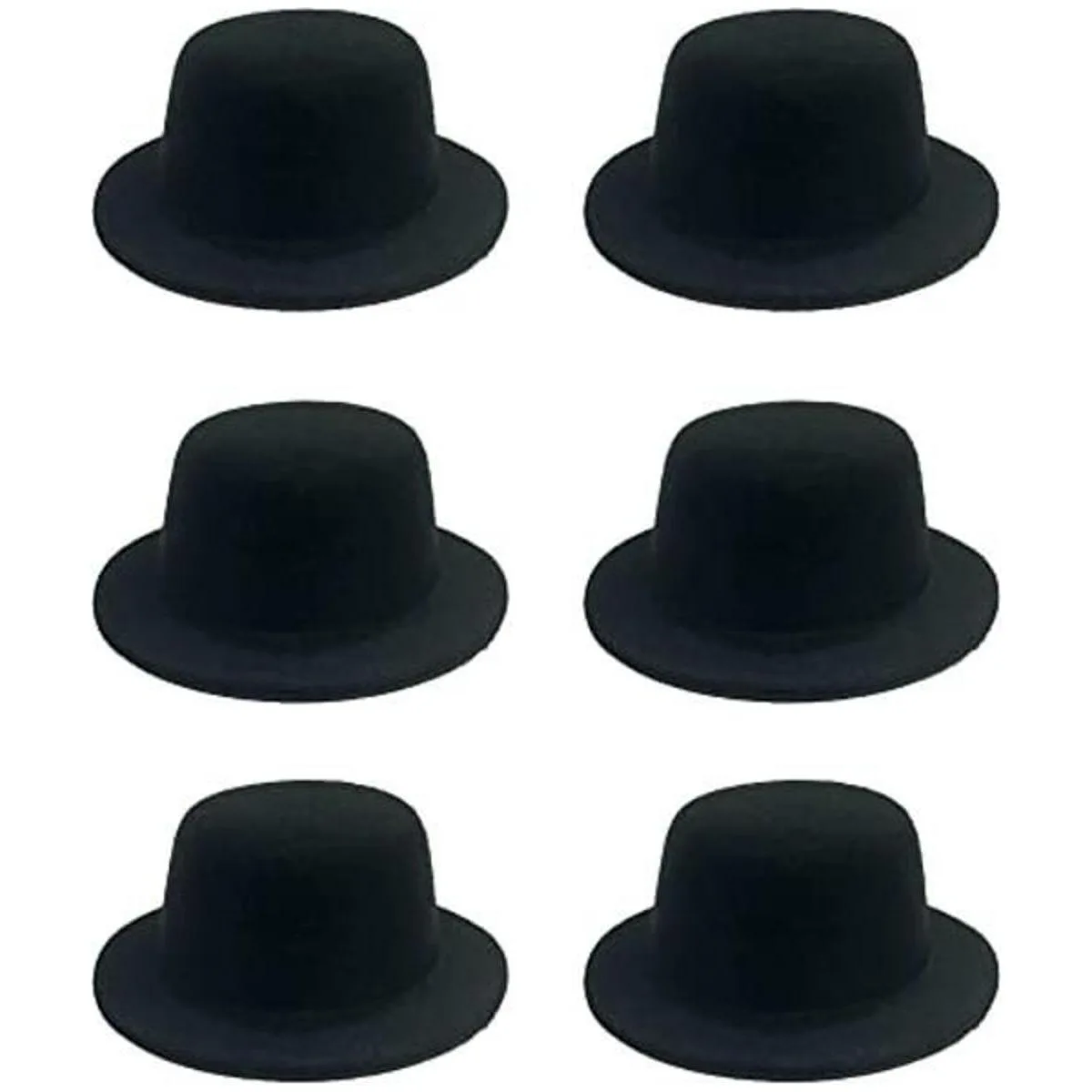 Mini Top Hat Miniature Formal Hats Felt Colorful for_1