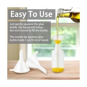 YEAJOIN 18 botellas aplicadoras de pegamento de punta de_3