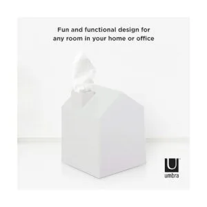Umbra Casa caja de pañuelos adorable en forma de casa_6