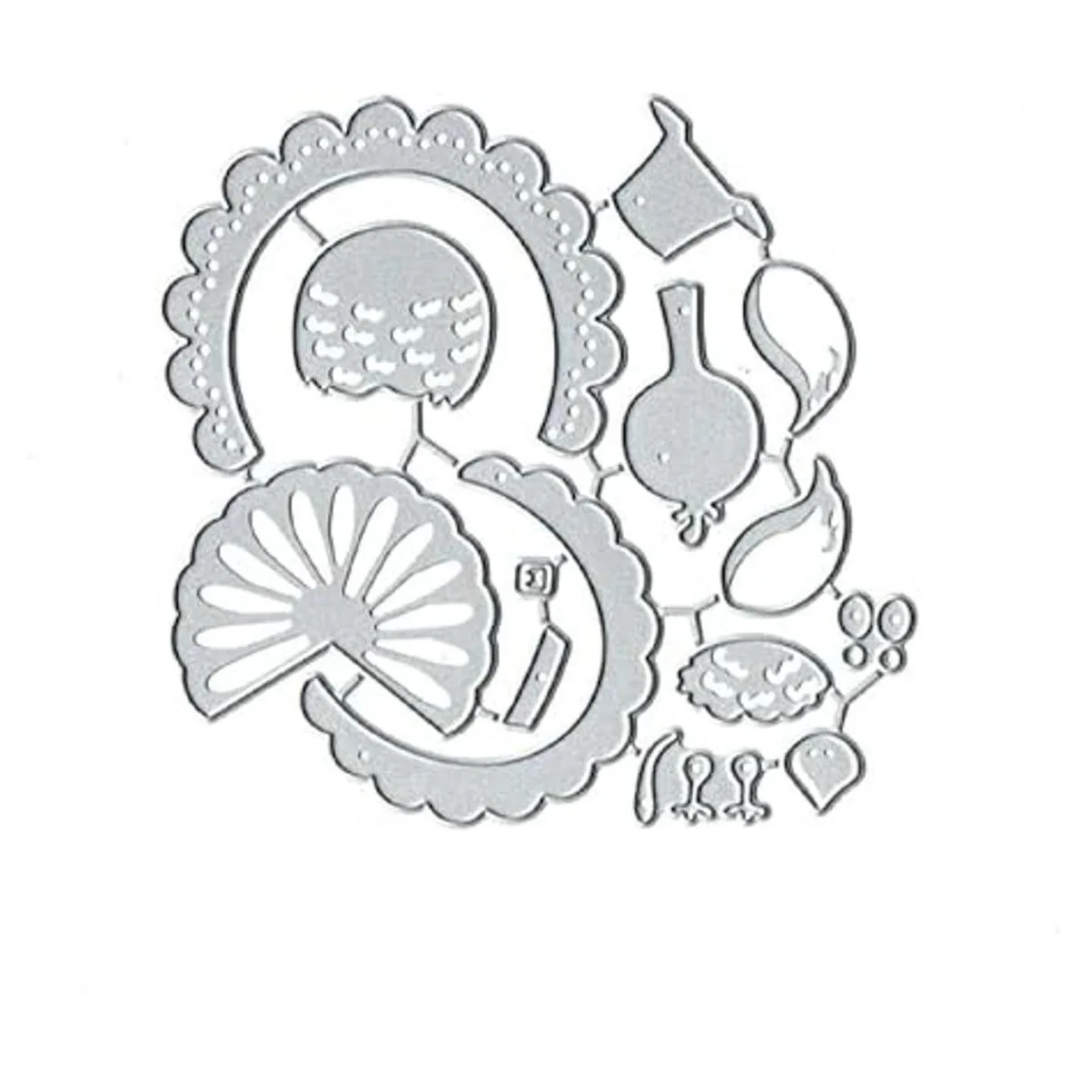 Troqueles de metal de pavo de Acción de Gracias troqueles_6