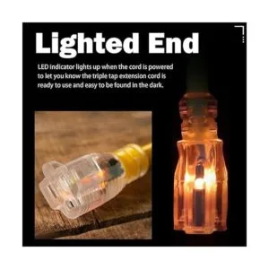 EP Cable de extensión para exteriores iluminado de 6 pies_3