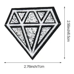 Paquete de 10 parches decorativos de diamantes de_2