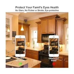 Bombilla LED E17 regulable bombillas de microondas debajo_6