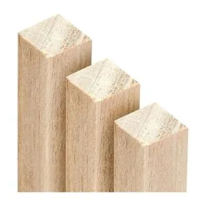 Paquete de 25 tacos cuadrados de madera para manualidades_5