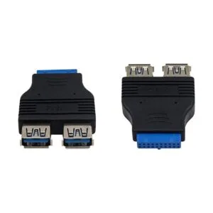 Duttek Paquete de 2 adaptadores USB 3.0 para placa base_1