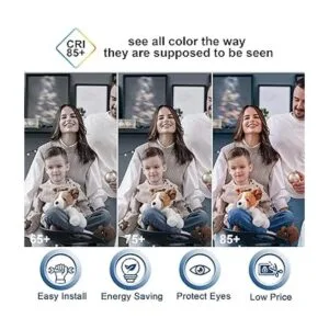 Bombilla LED E17 regulable bombillas de microondas debajo_5