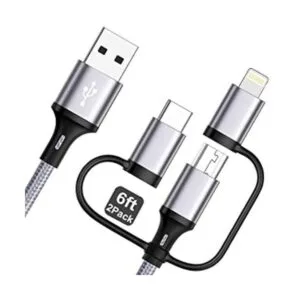 Cable de carga rápida 3 en 1 3A certificado MFi Miger_1