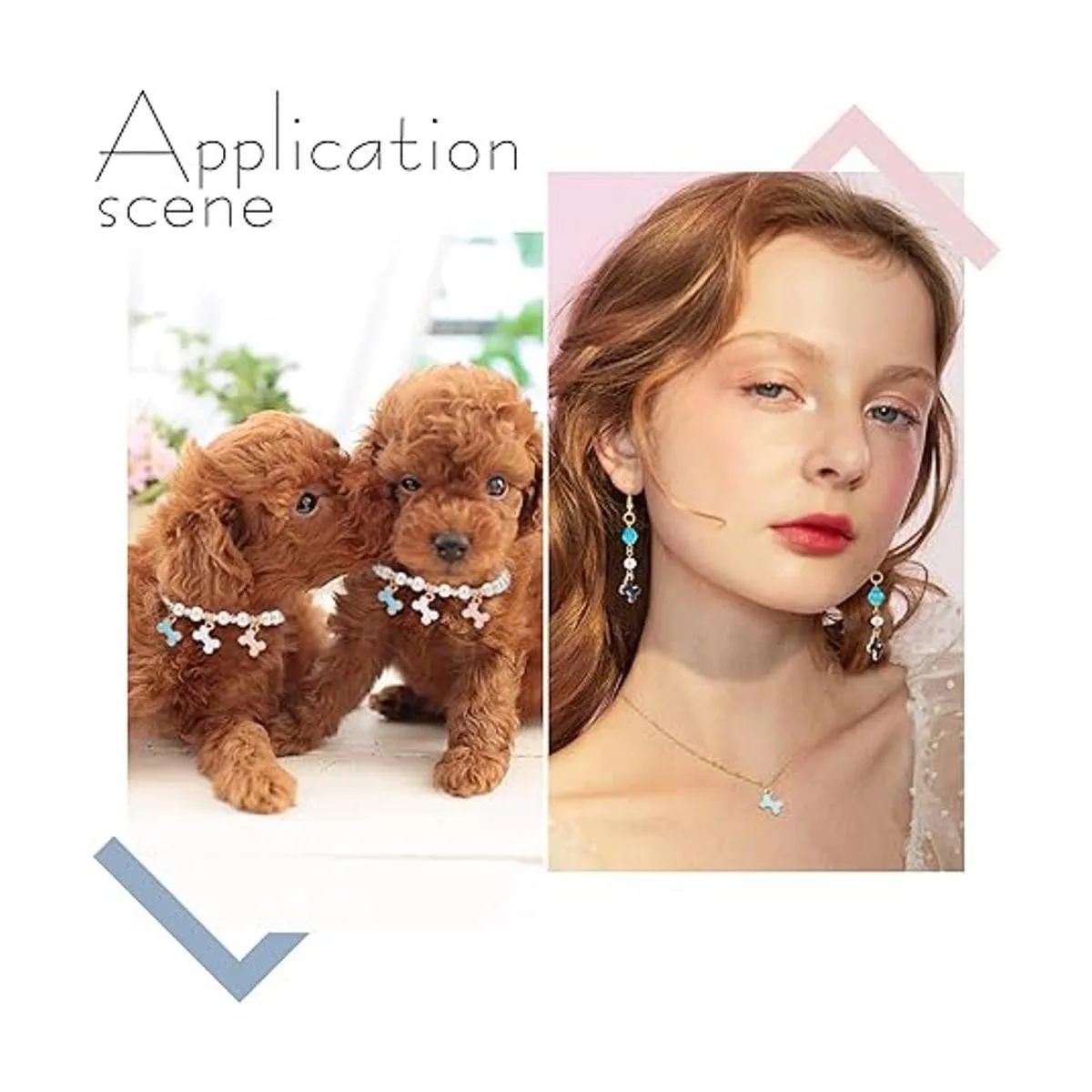 PH PandaHall 40 dijes esmaltados de hueso de perro 4_3