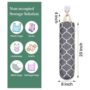 Soporte para bolsas de plástico soporte lavable para_3