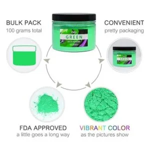 Mica Powder Pure Pigmento de color de resina epoxi de_5