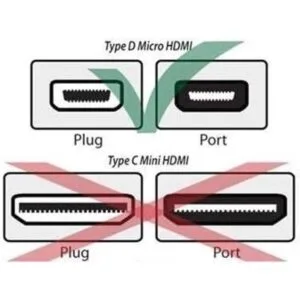 CBUS Cable HDMI a Micro HDMI de 5 pies para GoPro Hero_5