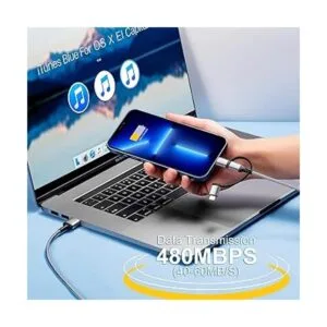 Cable de carga rápida 3 en 1 3A certificado MFi Miger_4