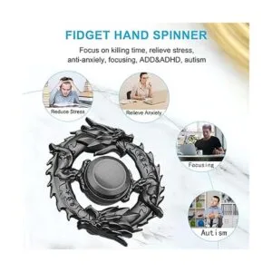 Fidget Spinner Juguete giratorio de mano con diseño de_3