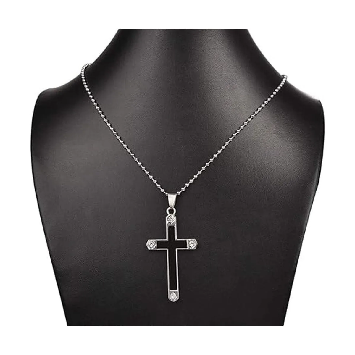 Wayilea Cadena de bolas de acero inoxidable de 36 pies_5