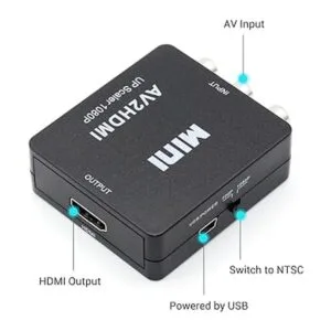 RCA to HDMI ConverterSorthol AV to HDMI 1080P Composite_4