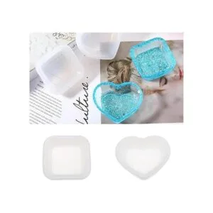 2 unidades de forma de corazón pequeño caja de_6