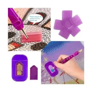 SENHAI Juego de 17 bolígrafos de pintura con diamantes_4