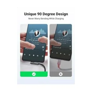 UGREEN Cable USB C de aleación de zinc en ángulo recto_4