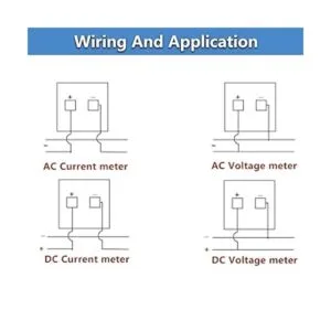 Fielect AC 03A Panel de corriente analógica 44L1_6