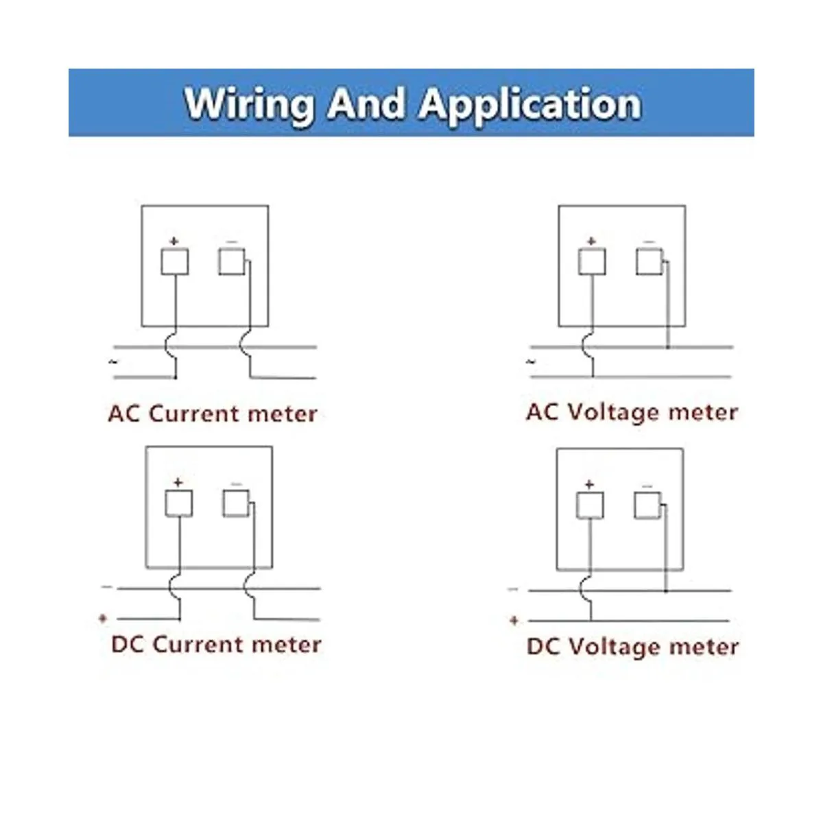 Fielect AC 03A Panel de corriente analógica 44L1_6