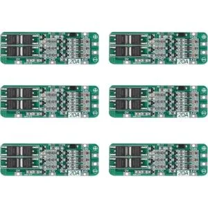 AEDIKO 6 unidades 3S 20A BMS 18650 Liion batería cargador_1
