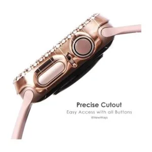 NewWays Paquete de 2 fundas brillantes compatibles con_4