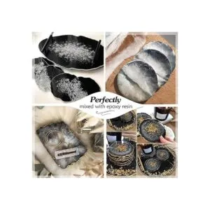 Polvo de mica negra 2.1 onzas 2.12 oz Tinte de resina_5