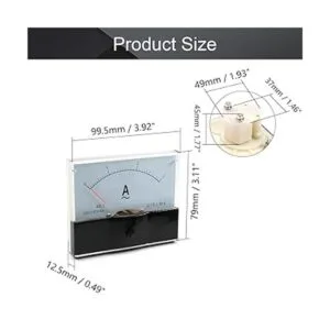 Fielect AC 03A Panel de corriente analógica 44L1_2