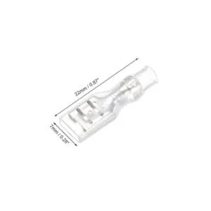 uxcell 100 terminales de cable de 0.189 in conector de_3