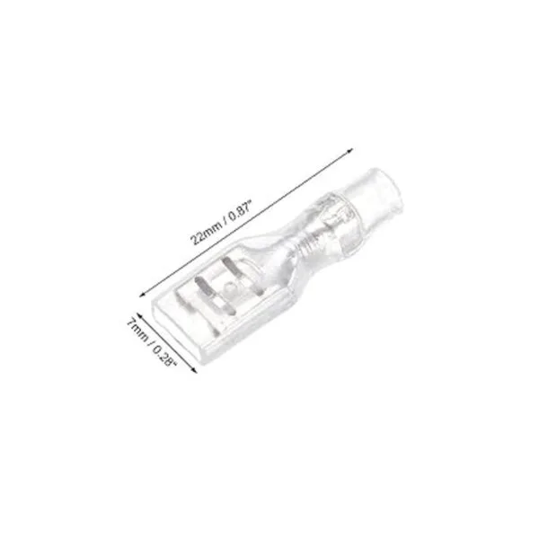 uxcell 100 terminales de cable de 0.189 in conector de_3