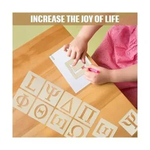 24 plantillas de letras griegas de madera para letras_4