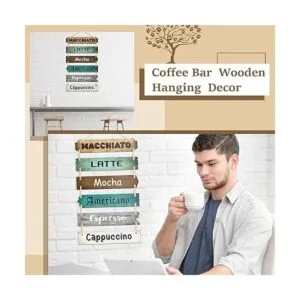 Letrero de café para decoración de barra de café_5