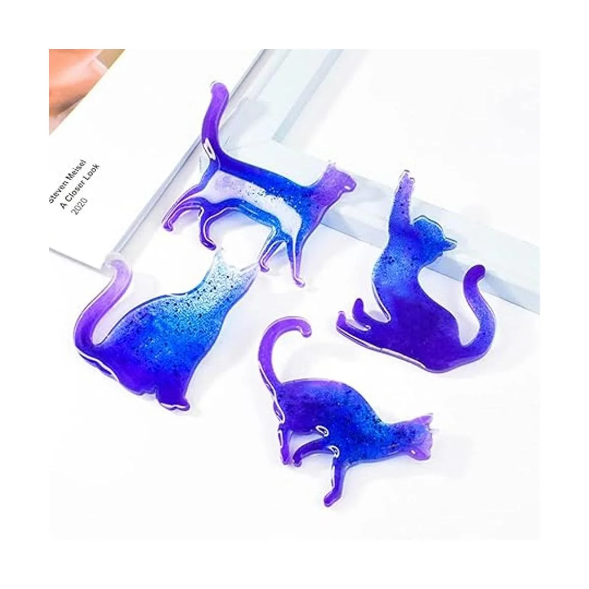 iSuperb Moldes de resina para gatos lindos moldes de_6