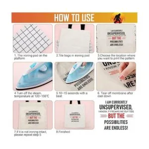 12 vinilos de transferencia de calor HTV para planchar_5