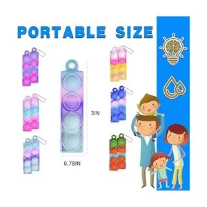 75 piezas de juguetes para ansiedad de Chirstmas Mini para_2