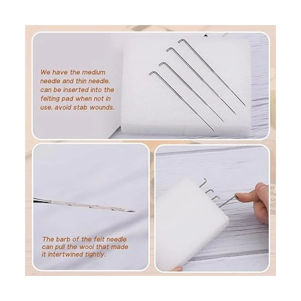 Kits de fieltro de aguja kits de suministros de fieltro_6