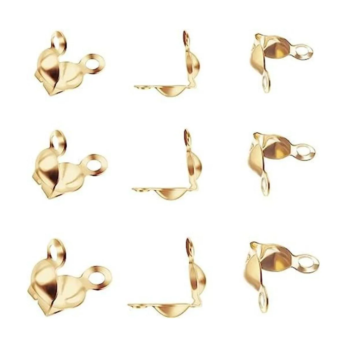 BENECREAT 150 piezas chapadas en oro de 18 quilates para_1